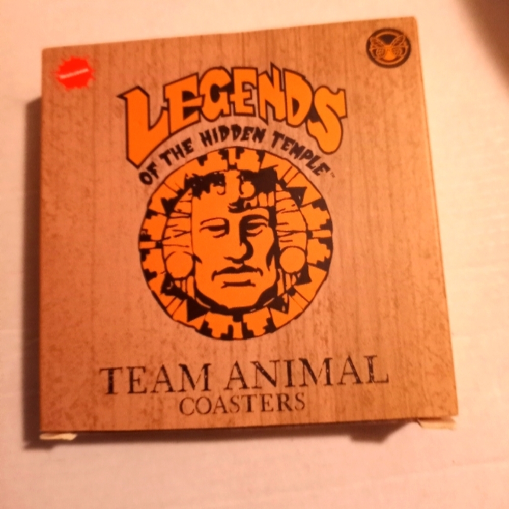 New Legends of the hidden temple coasters nickelodeon